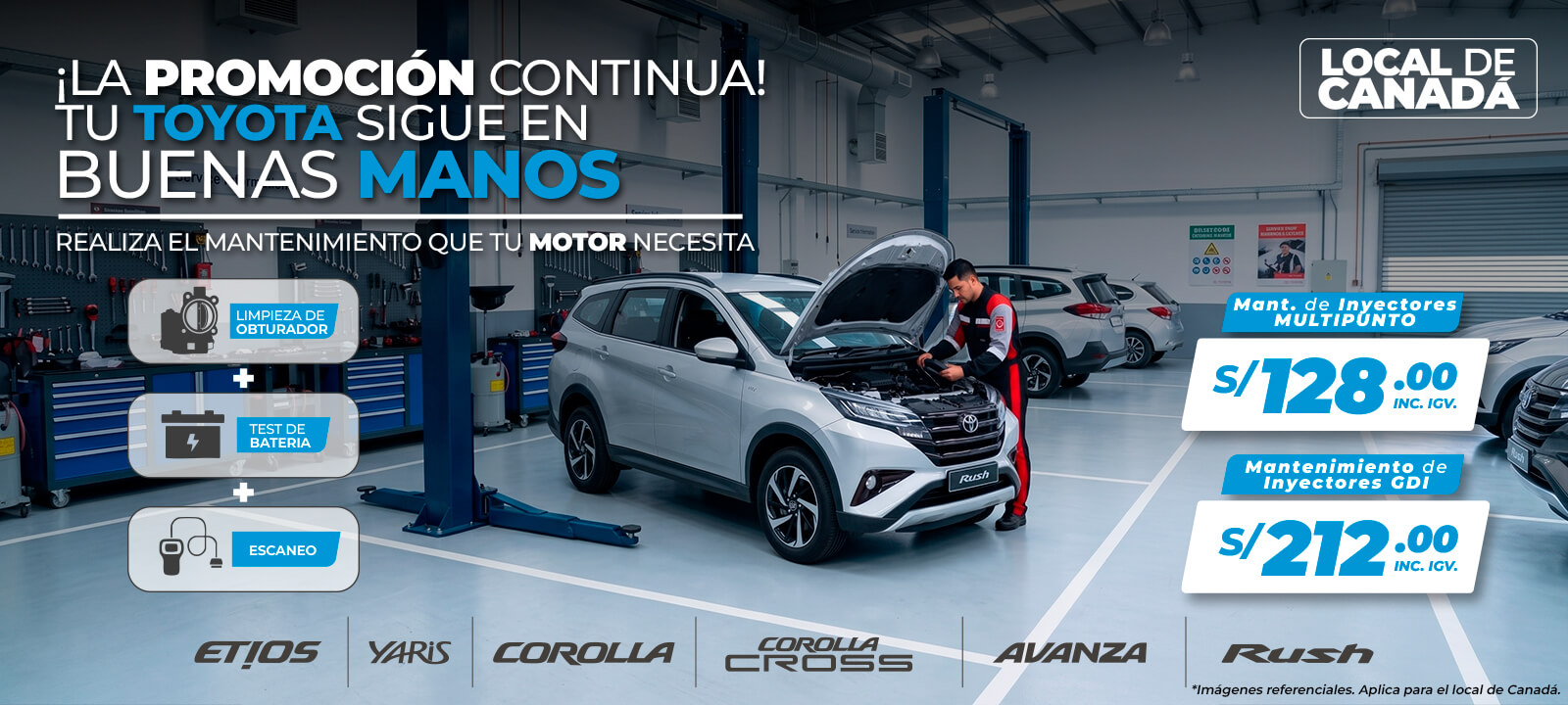Promoción Post Venta Septiembre 2026 - Inyectores 128 y 212