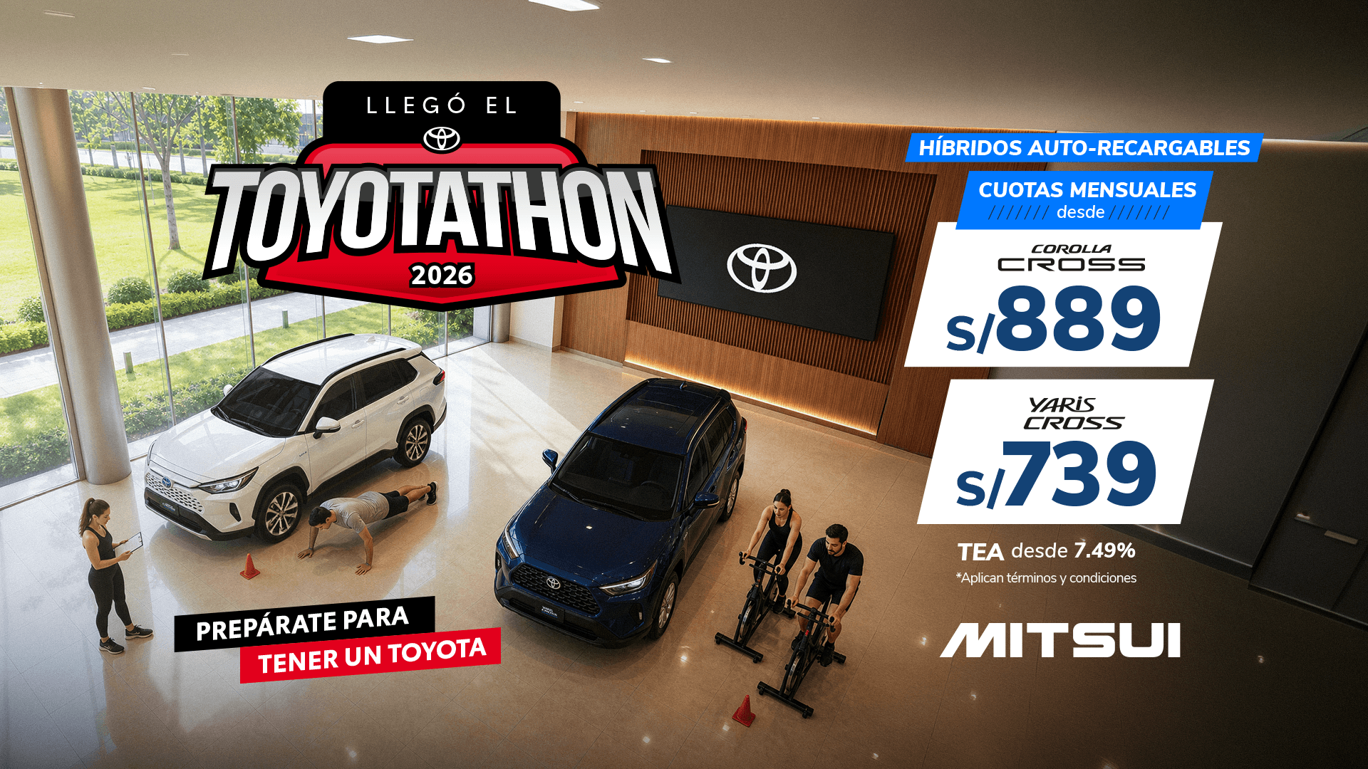 Promoción Inicio Toyota Octubre 2026 - Corolla Cross - Yaris Cross