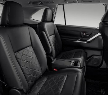 Toyota Innova: funcionalidad en la segunda fila