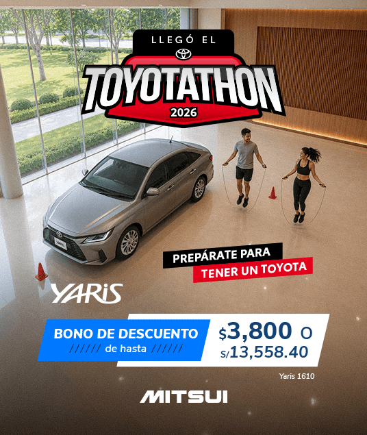 Promoción Inicio Toyota Octubre 2026 - Yaris Sedán