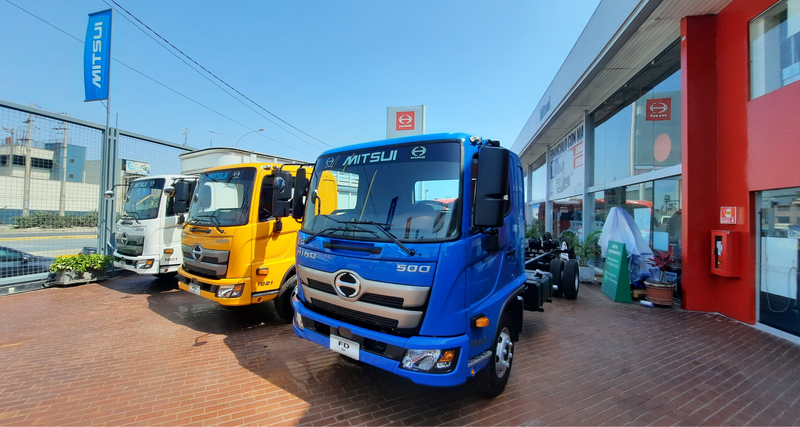 Camion Hino FD de serie 500 encuéntralo en Mitsui Santa Anita